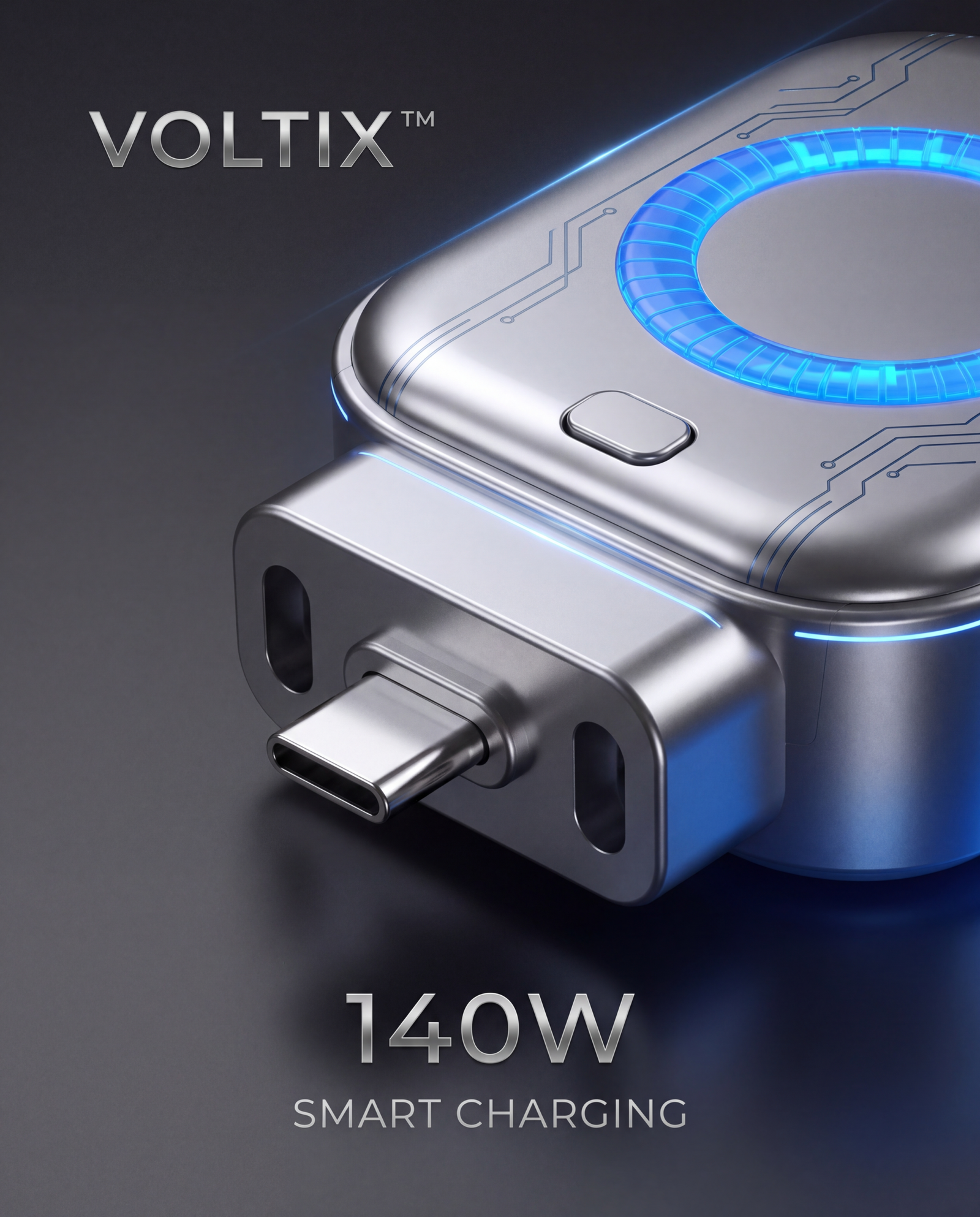 تقنية Voltix™ 140W Smart Charging